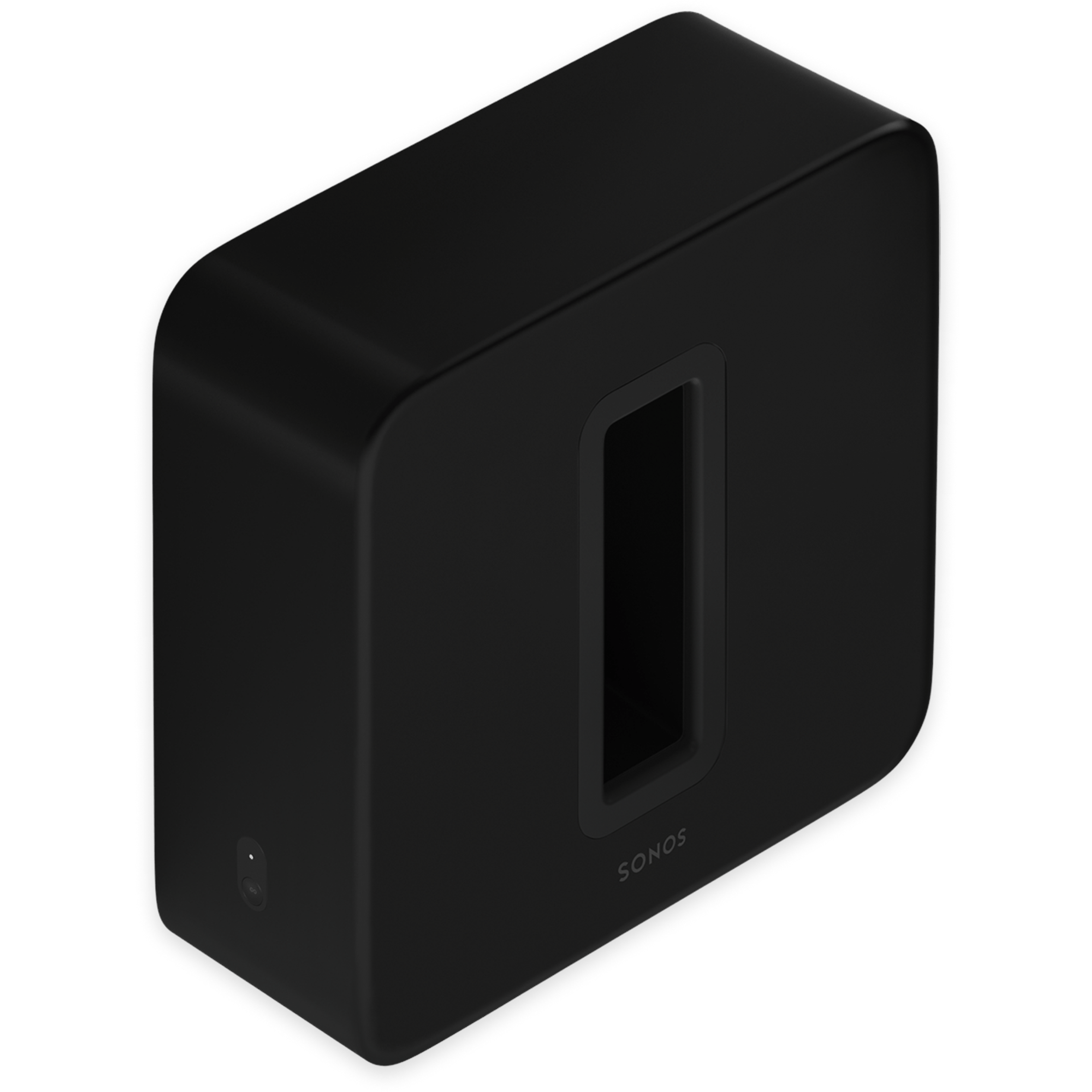 Sonos Sub noir - profil avant