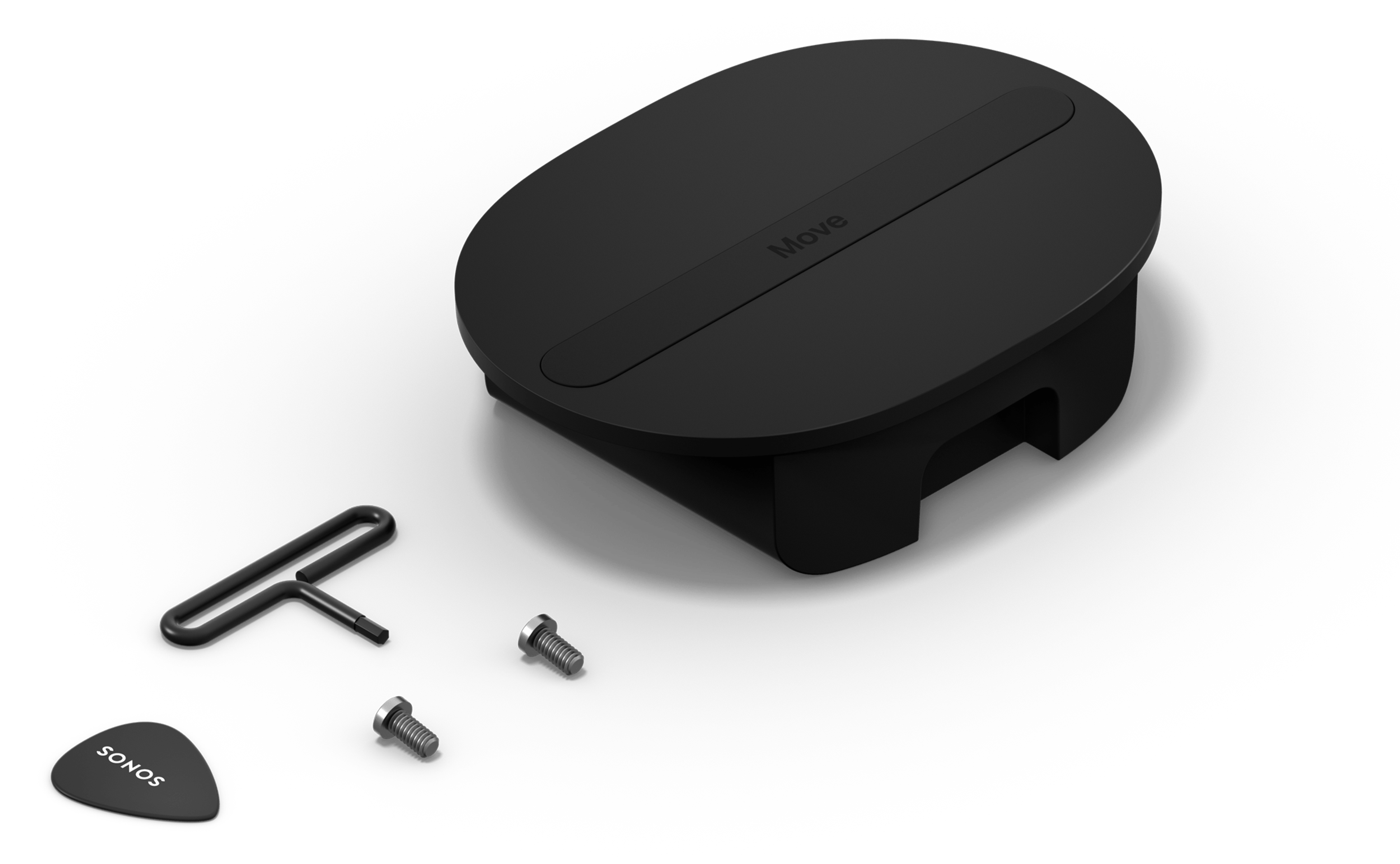 Sonos Move 2:n musta vaihtoakkusarja