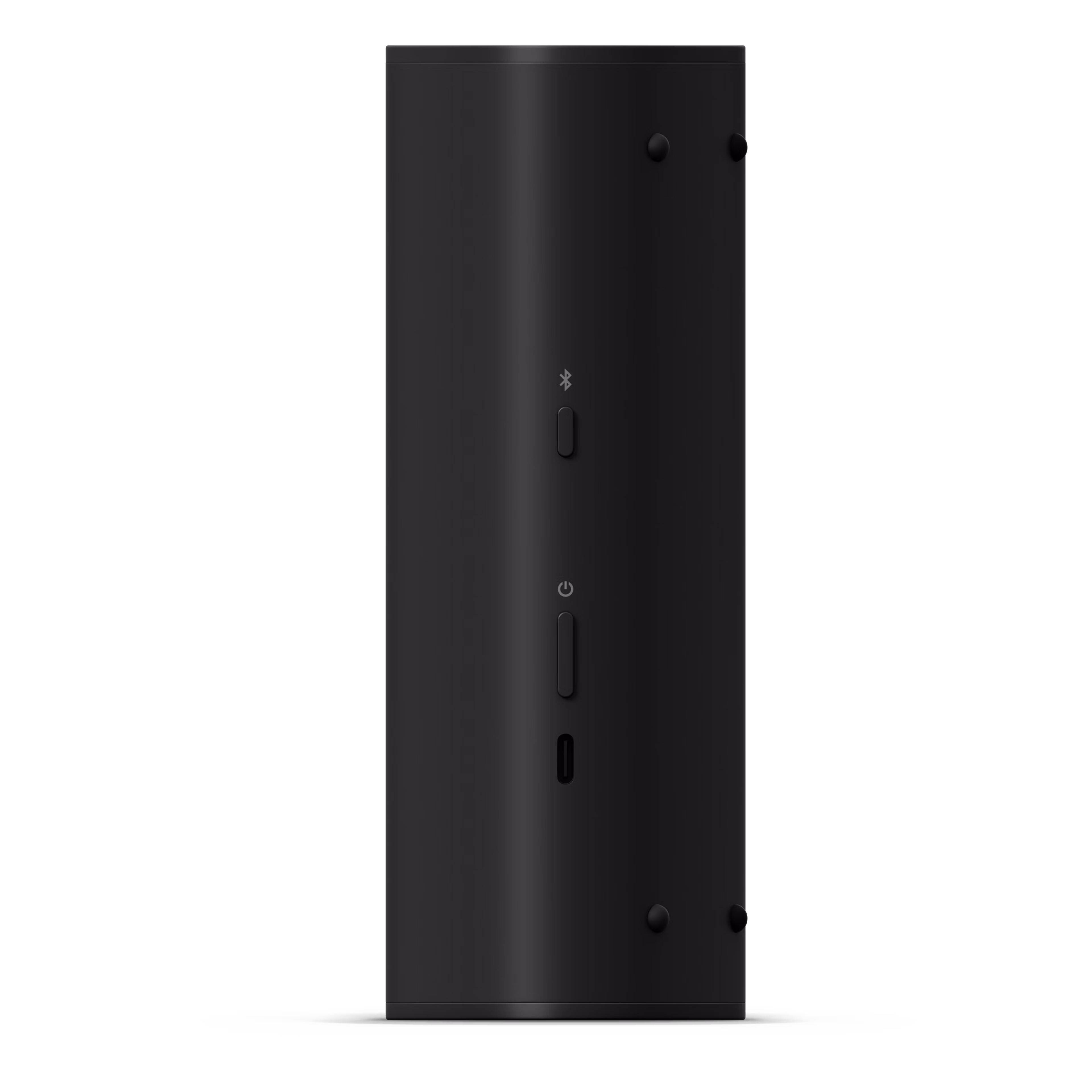 Sonos Roam 2 w kolorze czarnym, widok z tyłu
