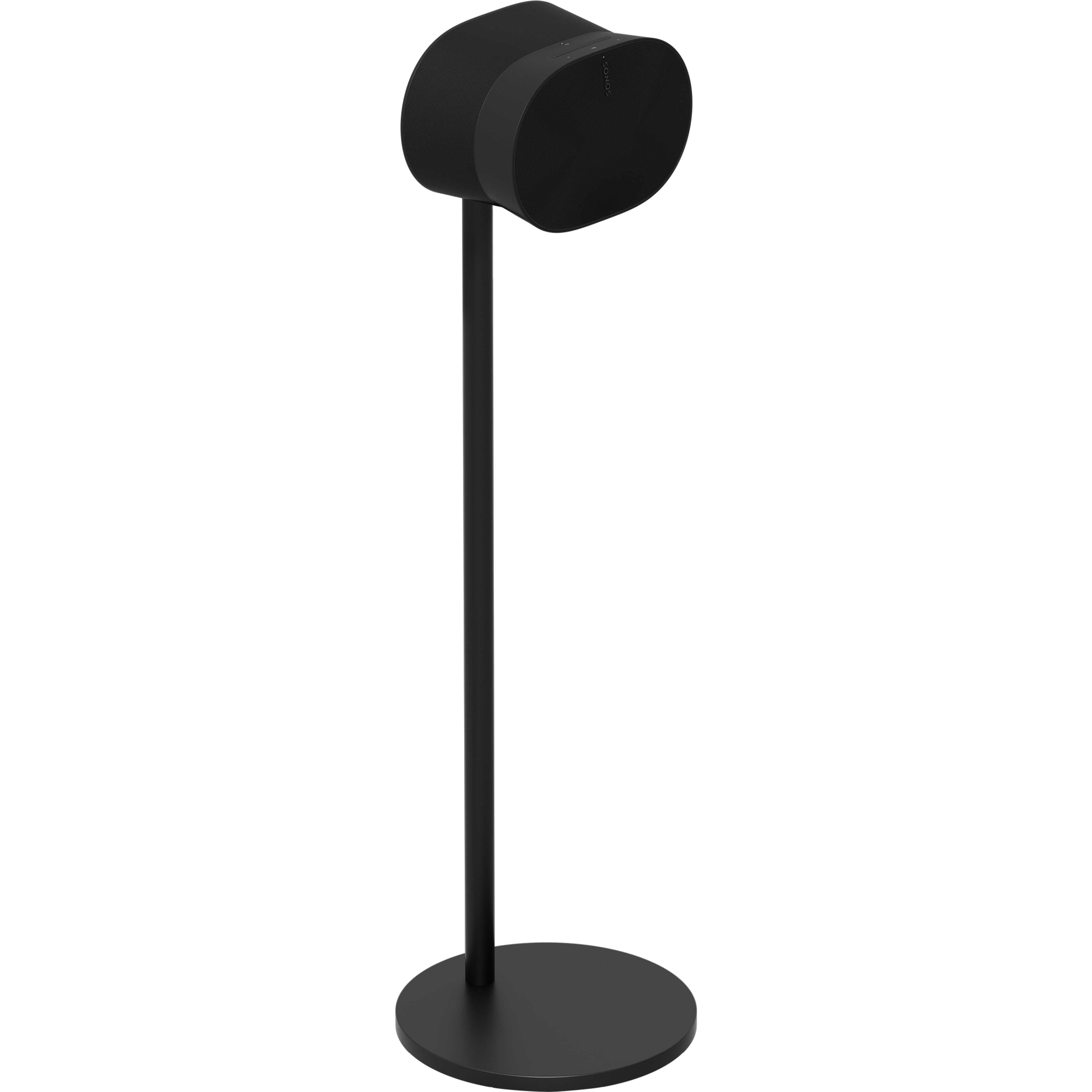 Soporte de pie para Sonos Era 300 con Era 300 montado en negro