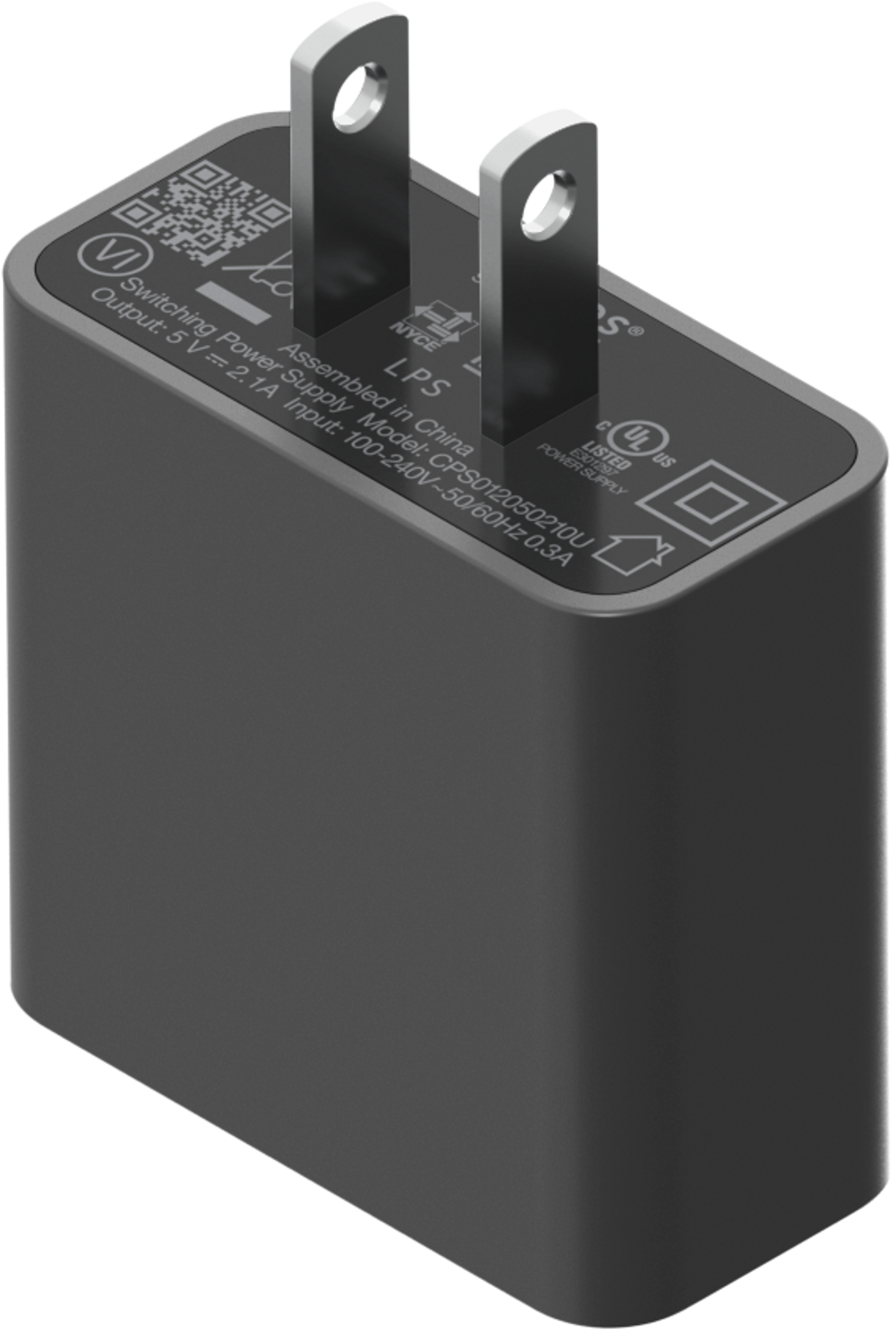 Adaptador de corriente USB de 10 W para Roam en Shadow Black