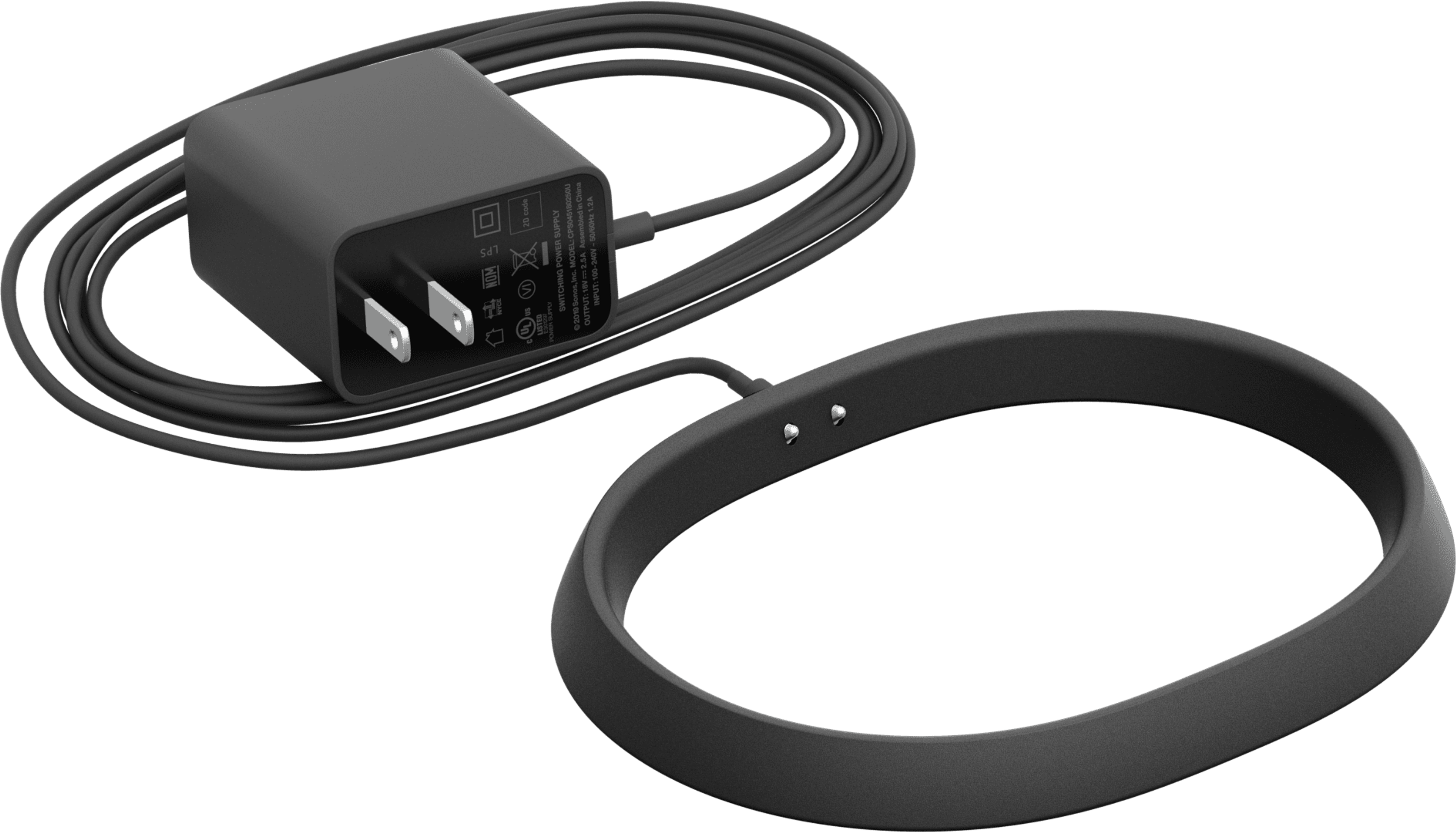Base de carga para Move ángulo en negro