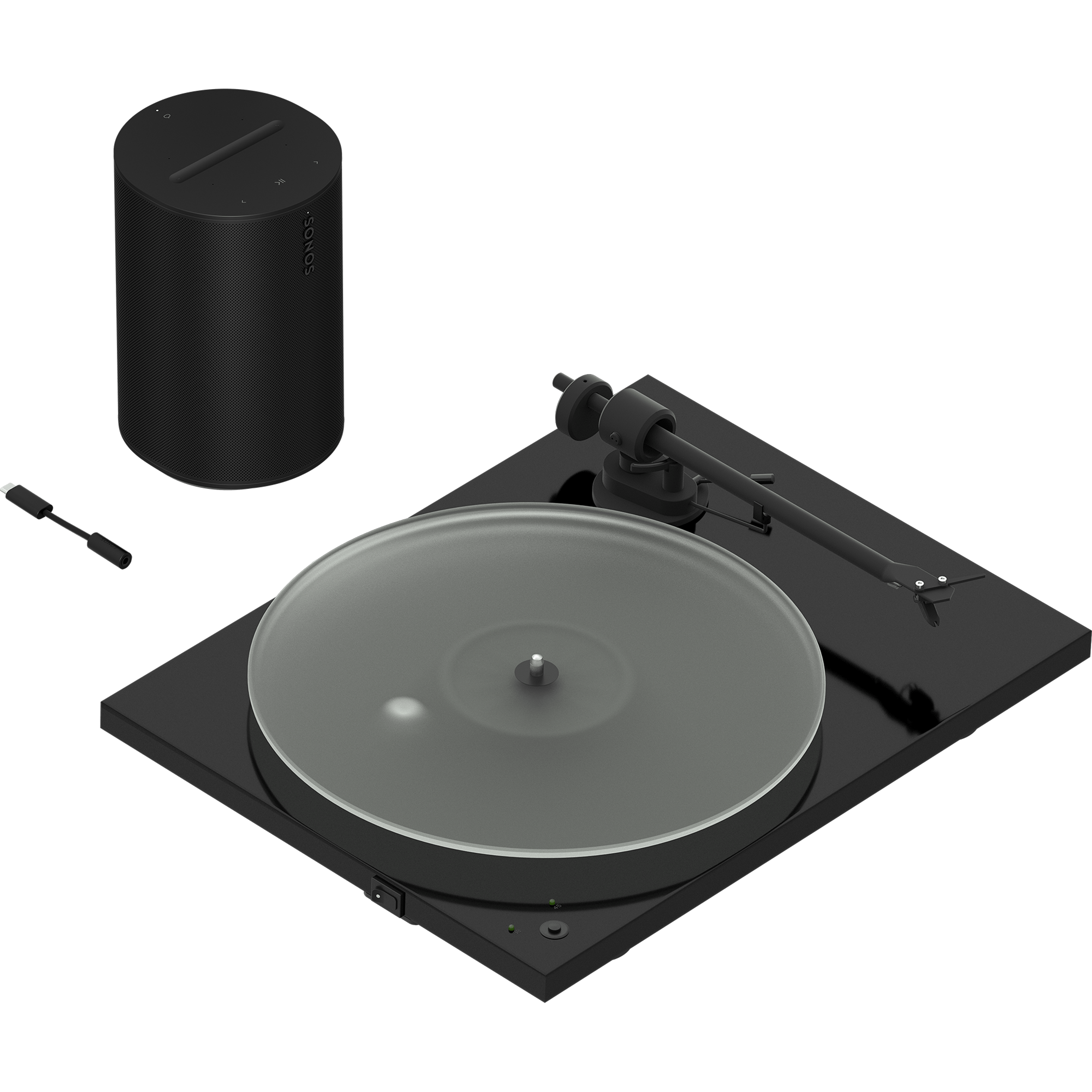 Era 100, adaptador de entrada de línea y tocadiscos Pro-Ject T1